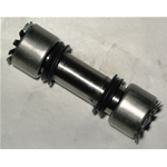 Steuerstift der Vorderradaufhängung für APE P 50 ab 1985 ohne Schmiernippel ro 154676 1546766 Achse 75 mm x ø 16 mm