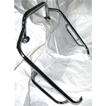 Protector perimetral tubular cromado universal para VESPA y LAMBRETTA en 2 piezas