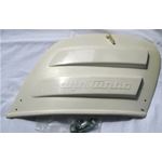 Cache moteur en moplen blanc pour VESPA 50 90 125 NLR SPECIAL SS PRIMAVERA ET3 ELESTART