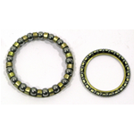 Coppia Gabbia Calotta Sterzo per VESPA 50 90 125 150 160 r.o. 077023 - 077024