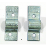 Staffe piastrine cavalletto mm 16 per VESPA 50 90 prima serie V5A1 N per tubo da mm. 16 r.o. 610282M