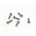 Tornillo de acero inoxidable 2,9 x 13 mm con cabeza avellanada en cruz para VESPA 50 90 125 150 160 180 200 para montaje de cresta, parasalpicaduras, bocina, guardabarros, carrocería, protecciones