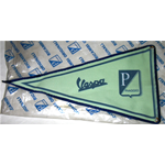 Bandera original de PIAGGIO VESPA con el logotipo de VESPA