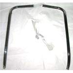 Protection tubulaire chromée en 2 parties pour LAMBRETTA 125 150 LI 3e série