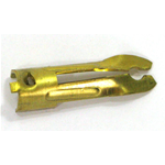 Attacco candela a forcella VESPA 50 80 90 125 150 160 180 200 APE LAMBRETTA r.o. 127966 forchetta per candela con nottolino moto e scooter d'epoca