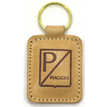 SchlÃ¼sselhalter aus Leder mit Logo fÃ¼r PIAGGIO Vespa
