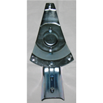 Support de roue zingué pour roue ouverte 3.00 3.50 x 10 pour VESPA 50 spécial 125 PRIMAVERA SPRINT