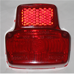 Red Rear Light Body for VESPA 90 90 S 90 SS - VESPA 125 PRIMAVERA 50 SPRINT
