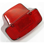 Body Light Plastic Stop Rear Light Red for VESPA SUPER GL SPRINT SS
