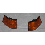 Pair of Orange Rear Indicators for VESPA PX 80 100 125 150 200 E ARCOBALENO T5