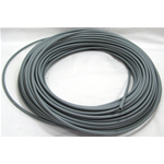 Flache, graue Ummantelung für Kabelübertragungen, Innendurchmesser mm. 5,0 mm Außendurchmesser. 6.0 für VESPA alle 1 Laufmeter