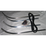 Complete floorboard strip set for VESPA PK S 50 PK 125 ro 154669