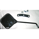Espejo retrovisor derecho izquierdo cuadrado con placa para VESPA 50 125 150 200 PK PX PE