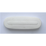 Cache-ressort et cache-moyeu en plastique blanc pour VESPA 125 150 200 PE PX première série ro 174359