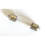 Lampadina lampada faro fanalino 6 volt 3 watt a siluro mm. 8X38  per VESPA