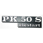 PLACA PARA CAPÓ LATERAL VESPA PK 50 S ELESTART ro 198198