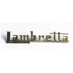 Placa escrita para LAMBRETTA 75 50 última producción