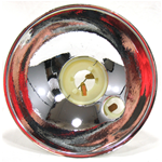 Dish diameter cm. 115 with lamp holder with hole for VESPA LAMBRETTA