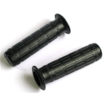 PUÑOS NEGROS para LAMBRETTA LI diámetro 25 mm.
