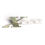 Placa con la inscripción "X200" para Lambretta 200 SX