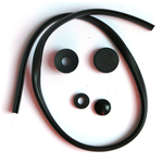 Serie guarnizioni gommini carburatore completa di tappi VESPA PX PE SUPER SPRINT GT GTR GL 125 150 200 