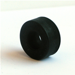 Dimensions partie inférieure du silentbloc amortisseur avant mm. 32X14X10 pour VESPA