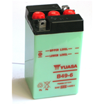 Batteria YUASA B49-6 6 V 8 AH per VESPA 150 160 GS 180 SS