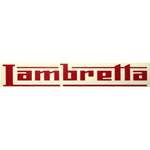 Adesivo Scritta LAMBRETTA Rosso