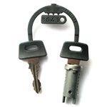 Cerradura de maletero completa para VESPA PX PE PK XL PK S COSA