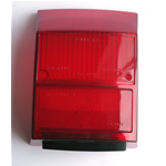 Rotes Lichtgehäuse Rücklicht Bremslicht für VESPA PK 80 100 125 S Automatik