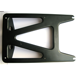 Black luggage rack plate for VESPA 125 VN1T VN2T 150 VL1T seat cushion
