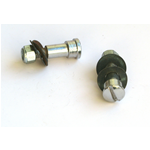 Paar Schlitzschrauben zur Hebelbefestigung für VESPA 125 150 160 VNB VB1 VBA VBB GS GL ro 014629