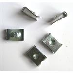 Placa elástica mm. Fijación 17X11 para VESPA APE 1 pieza ro CM017411