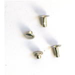 KIT 2 Ribattini fissaggio profili in gomma per cofani VESPA 