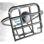 Portaequipajes trasero con soporte para rueda de repuesto para LAMBRETTA LI 3ª serie