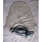 Paravento cupolino mini parabrezza trasparente per VESPA PX PE 50 125 150 200 tutte  + staffe