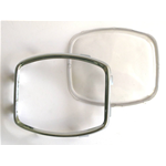 Kit de marco y transparente para velocímetro para VESPA 150 VB1 GS VS1 VS2 VS3 VS4 VS5 ro 024817 024818