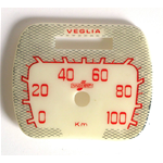 Escala de km del dial del odómetro. 100 para LAMBRETTA LD 125 150