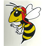 Adesivo " VESPA APE SINISTRA " per VESPA APE LAMBRETTA ecc. ...................