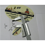 V-Haken zur Befestigung der Federhalterung für Werkzeugtaschenhalter VESPA ro 071638 für Untersitz-Ablagehalter