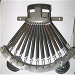 Bastidor del asiento trasero desnudo del pasajero para VESPA de los años 50