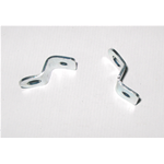 Paire de supports de plaques kit de clips galvanisés pour la fixation du réservoir VESPA 125 VN VM 150 VL VB1