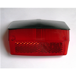 Faro trasero SIEM con carrocería roja y negra para VESPA 50 SPECIAL ELESTART