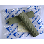 Par de puños originales PIAGGIO grises para VESPA 98 de 1946 a 1947 faro bajo ro 002151