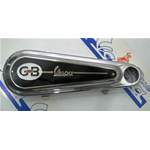 Tapa de muelle cromada para buje vintage "GREAT BRITAIN VESPA" para VESPA 125, 150, 160, 180, 200, VNA, VNB, VBA, VBB, VB1, VL, VM, VN, GL, SPRINT, GS, 150 GT, GTR, SUPER, TS y RALLY.