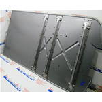 Plataforma de escudo inferior con 3 travesaños tipo pesado, largo cm. 90 para VESPA 125 150 180 VNB6 SUPER GT GTR GL SPRINT SPRINT VELOCE SS SUPER SPORT TS RALLY