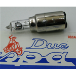 Lampadina BA20D ALOGENA 6 volt 25 25 watt biluce simmetrica per VESPA per faro anteriore