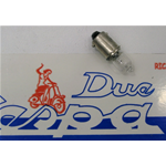 Lampadina BA9S alogena 12 volt 10 watt  unipolare per VESPA