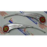 ULMA france leprotto Aluminium Zierrahmenblenden für VESPA 125 150 160 180 200 Paar für beide Seiten über der Motorhaube