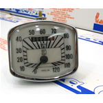 Cuentakilómetros escala km 120 con luz de advertencia para VESPA 150 GS VS1 VB1 VS